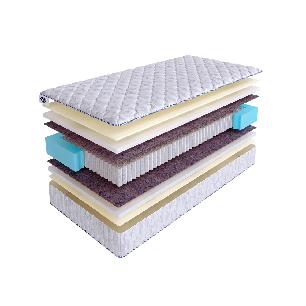 Фото Матрас SkySleep Practic Dense S1000 120x180 см независимый пружинный блок, полутораспальный, ортопедический Фото Матрас SkySleep Practic Dense S1000 120x180 см независимый пружинный блок, полутораспальный, ортопедический