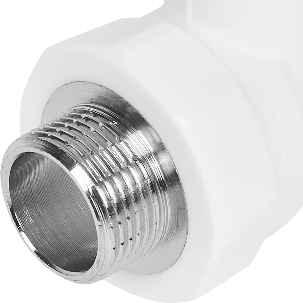 Фото 2 Угол комбинированный 90° Valtec 3/4"x20 мм НР ВП полипропилен VTP.753.0.02005