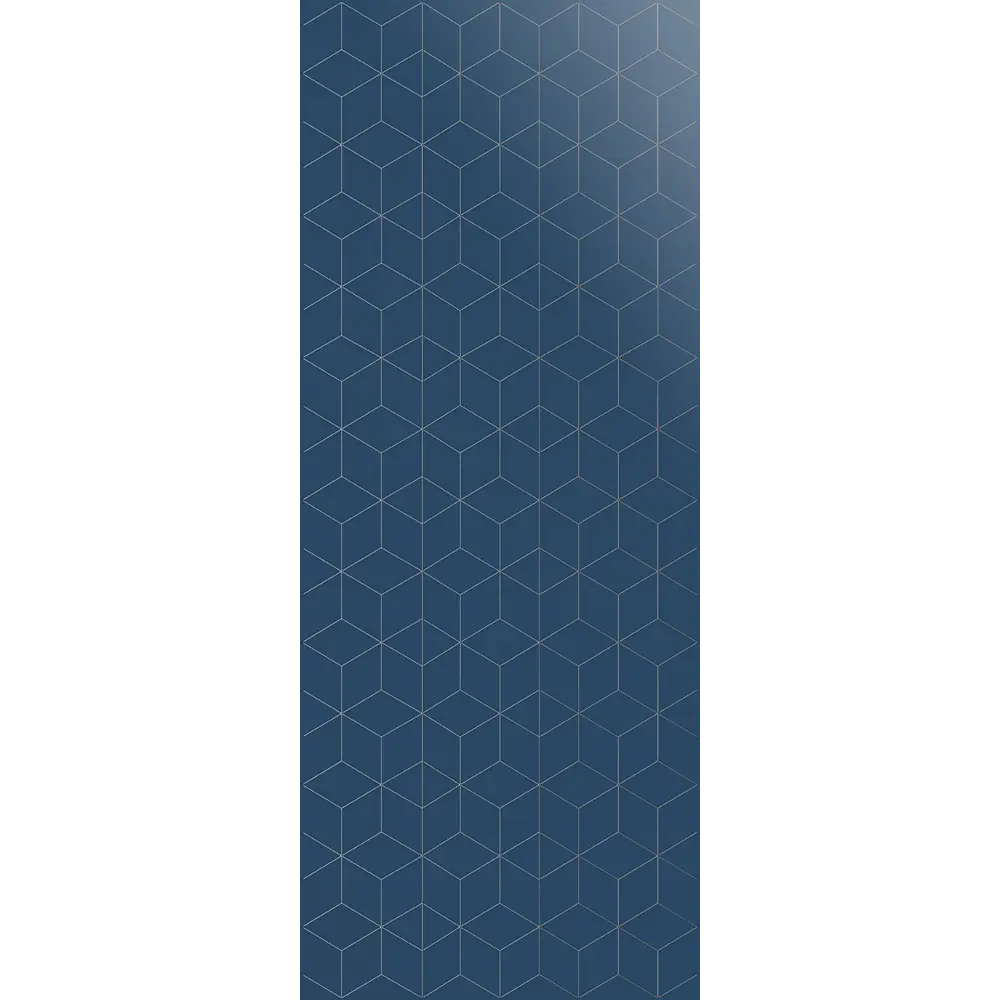 Фото 3 Керамическая вставка Creto Mono Jasmine geometry sky 30x60см