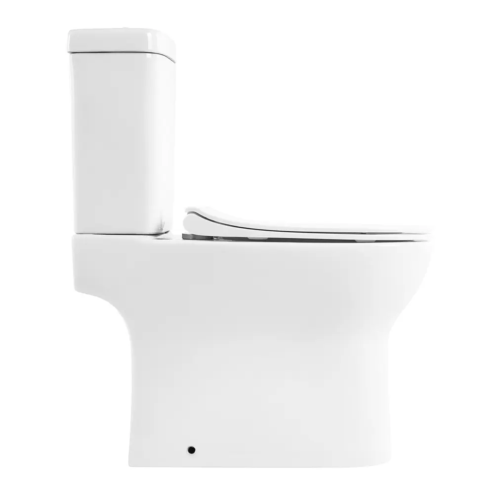 Фото 3 Унитаз-компакт Belbagno Steam BB130CPR/BB130SC горизонтальный выпуск двойной слив