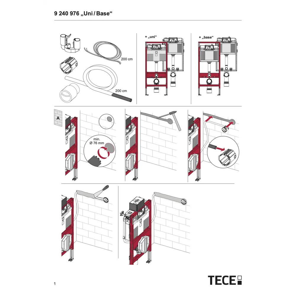 Фото 10 Инсталляция для унитаза Tece K447981 Фото 10 Инсталляция для унитаза Tece K447981