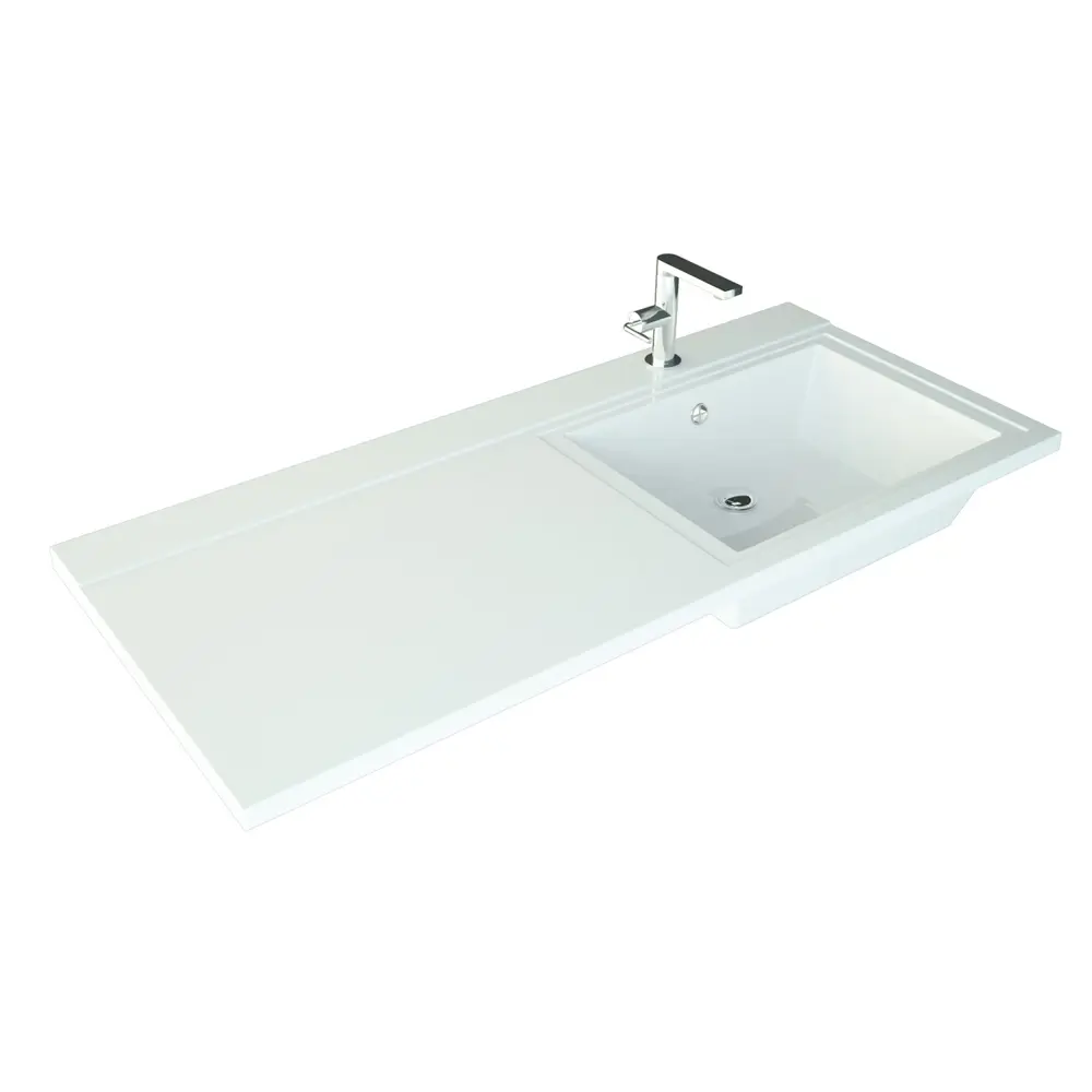 Фото 8 Тумба под раковину напольная Sanstar 366.1-1.4.1.КПКОС 120см цвет белый Фото 8 Тумба под раковину напольная Sanstar 366.1-1.4.1.КПКОС 120см цвет белый