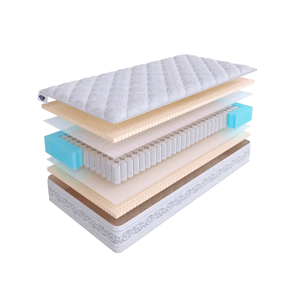 Фото Матрас SkySleep Expert Relax S500 90x200 см независимый пружинный блок, односпальный, ортопедический, латексный Фото Матрас SkySleep Expert Relax S500 90x200 см независимый пружинный блок, односпальный, ортопедический, латексный