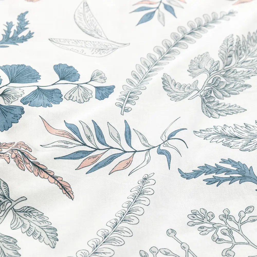 Фото 3 Комплект постельного белья Веселина Тори 9631-1+9632-1 полутораспальный 2 наволочки 50x70 см бязь, разноцветный