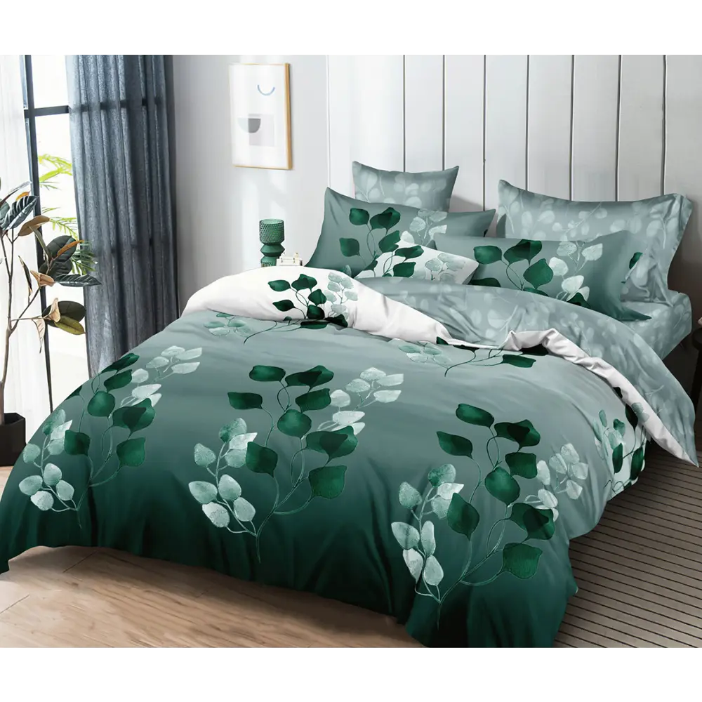 Фото Комплект постельного белья Home Mercury Изумрудное сияние 26390, двуспальный, поплин, разноцветный Фото Комплект постельного белья Home Mercury Изумрудное сияние 26390, двуспальный, поплин, разноцветный