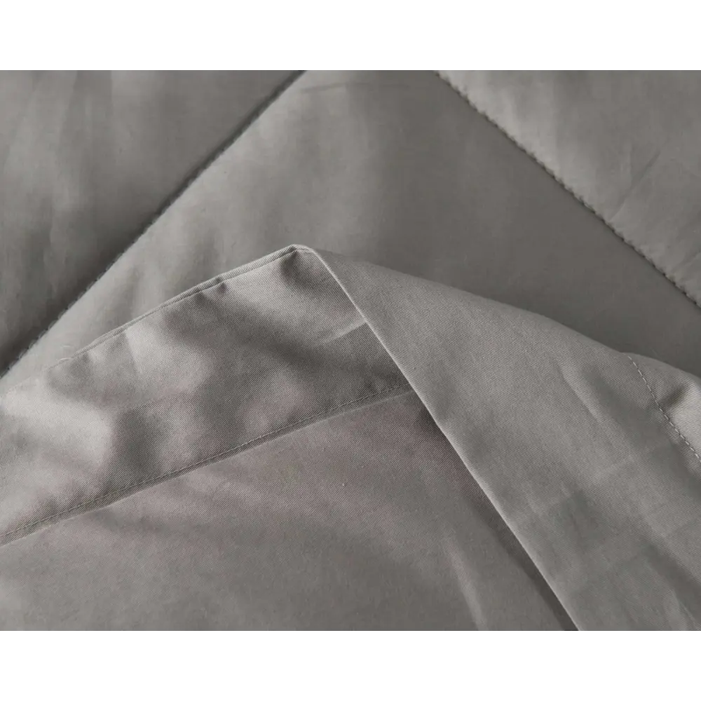 Фото 6 Комплект постельного белья Sofi de Marko Нельсон КТ-7Е-НС9, семейный, сатин цвет серый