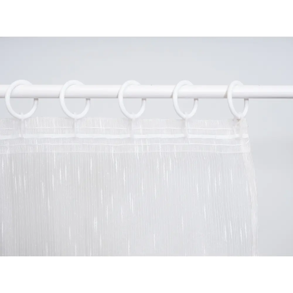 Фото 9 Тюль на шторной ленте Дождик 400x270 см цвет ваниль Фото 9 Тюль на шторной ленте Дождик 400x270 см цвет ваниль