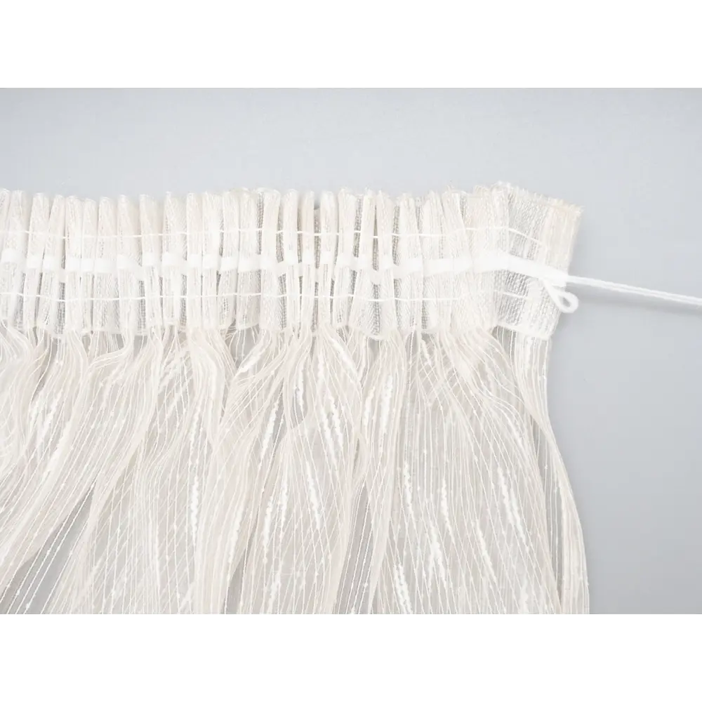 Фото 8 Тюль на шторной ленте Дождик 500x270 см цвет ваниль Фото 8 Тюль на шторной ленте Дождик 500x270 см цвет ваниль