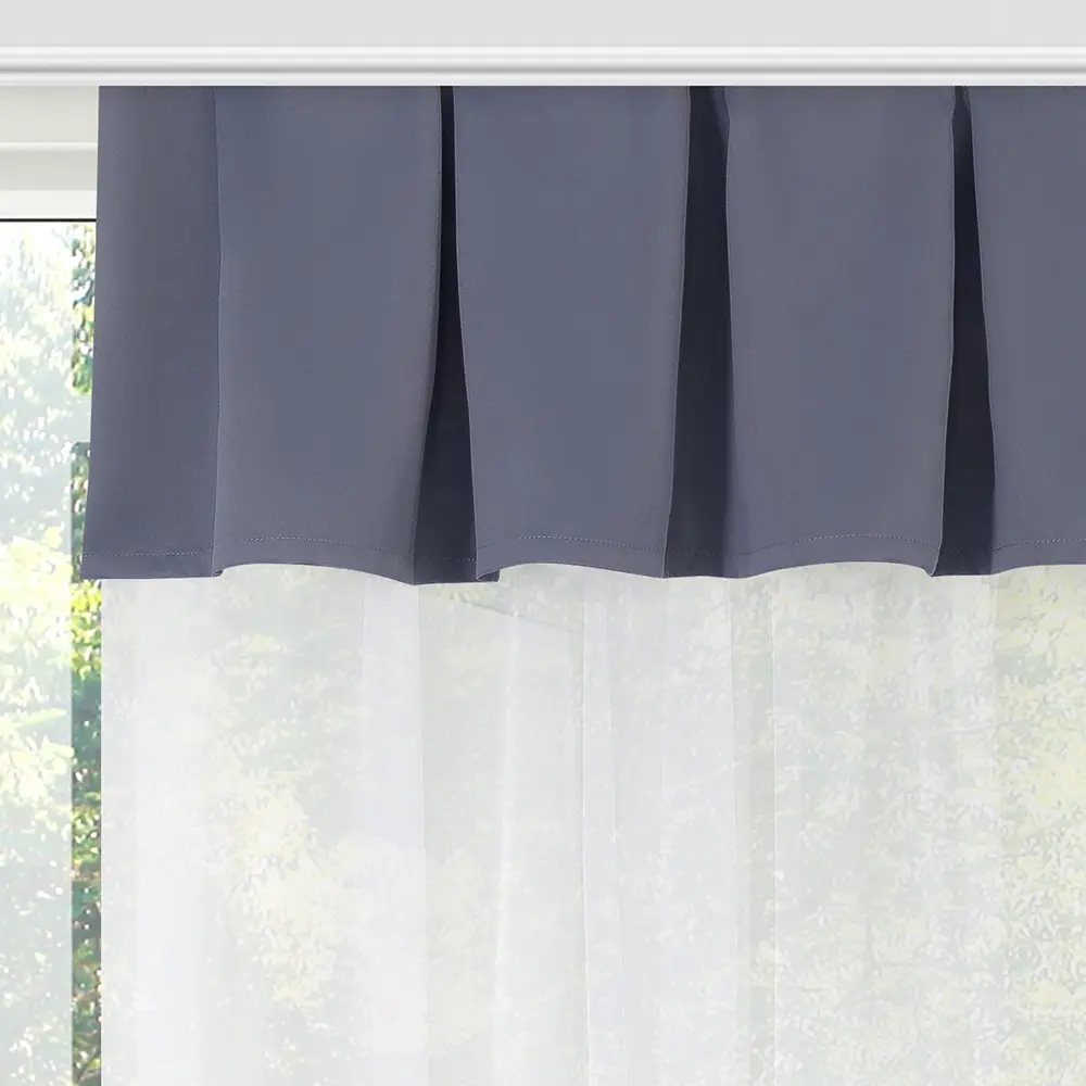 Фото Ламбрекен Nightflex Арктика 729-91343/1 40x270 см, цвет серый Фото Ламбрекен Nightflex Арктика 729-91343/1 40x270 см, цвет серый