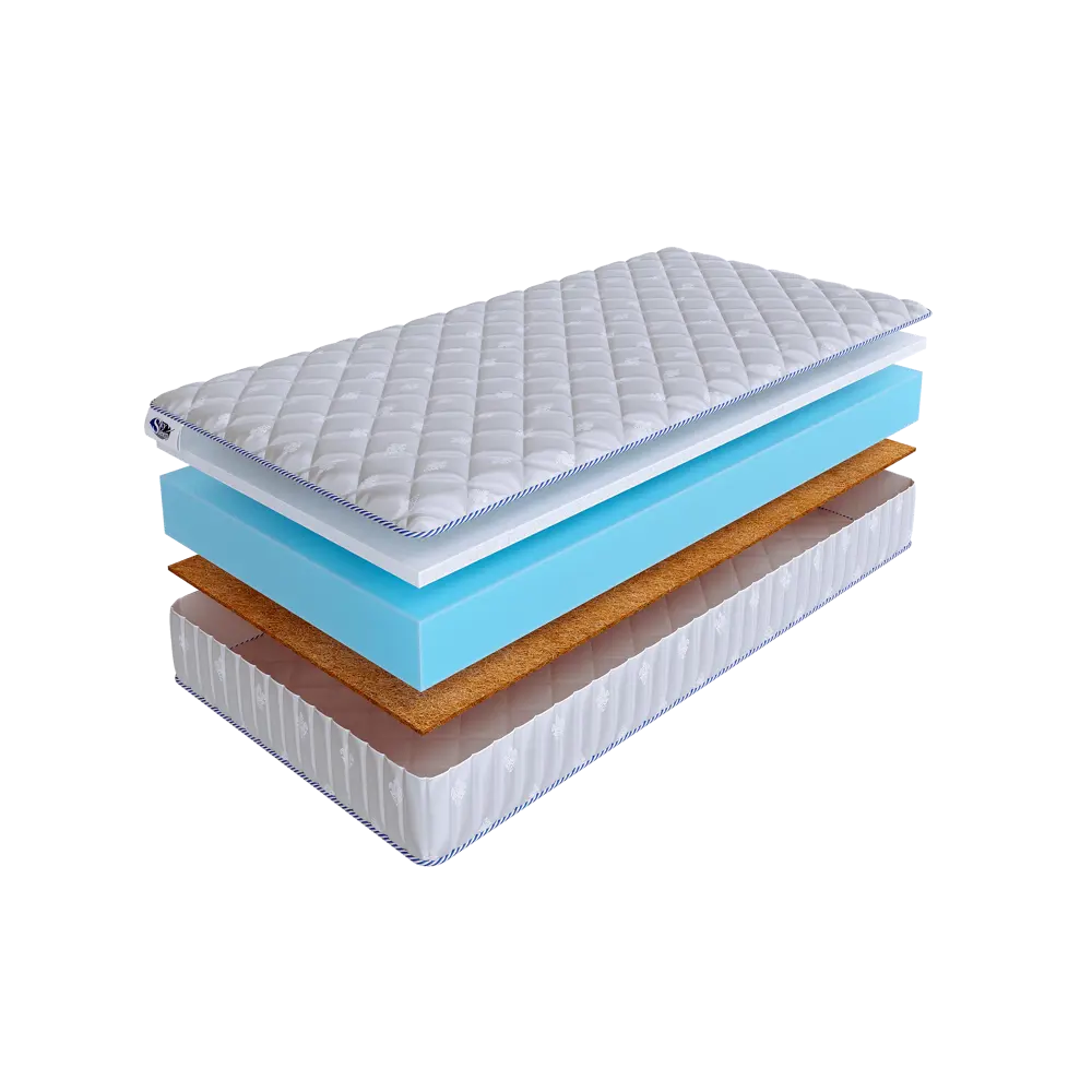 Фото Матрас SkySleep Twist Model 10S 90x200 см беспружинный, односпальный, ортопедический, кокосовый Фото Матрас SkySleep Twist Model 10S 90x200 см беспружинный, односпальный, ортопедический, кокосовый