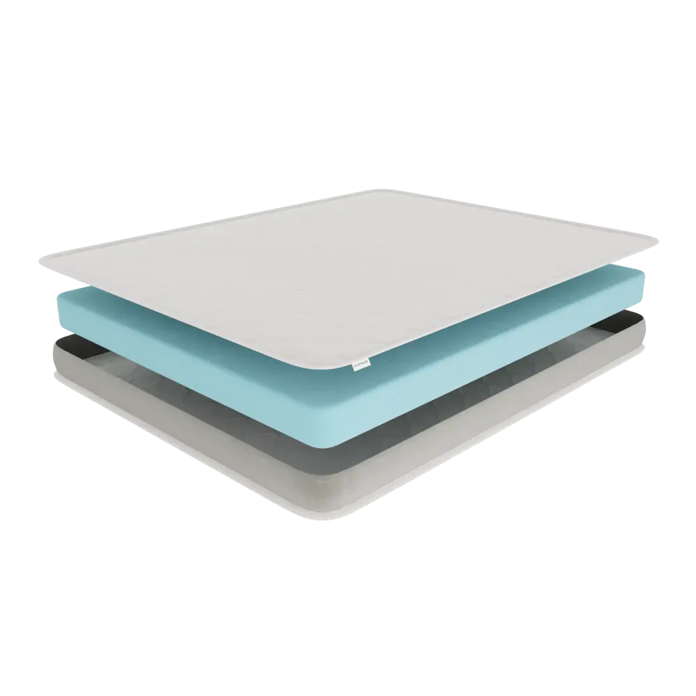 Фото Матрас Hypnoz Foam Basic 200x200 см беспружинный, двуспальный, жесткий Фото Матрас Hypnoz Foam Basic 200x200 см беспружинный, двуспальный, жесткий
