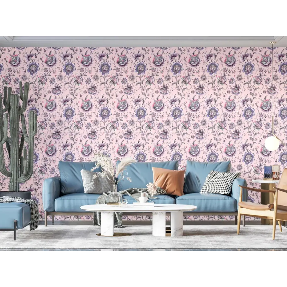 Фото 5 Обои флизелиновые Decoracion Подсолнухи 1 м цвет сиреневый/розовый 7051603-vinil-280x100x4 Фото 5 Обои флизелиновые Decoracion Подсолнухи 1 м цвет сиреневый/розовый 7051603-vinil-280x100x4