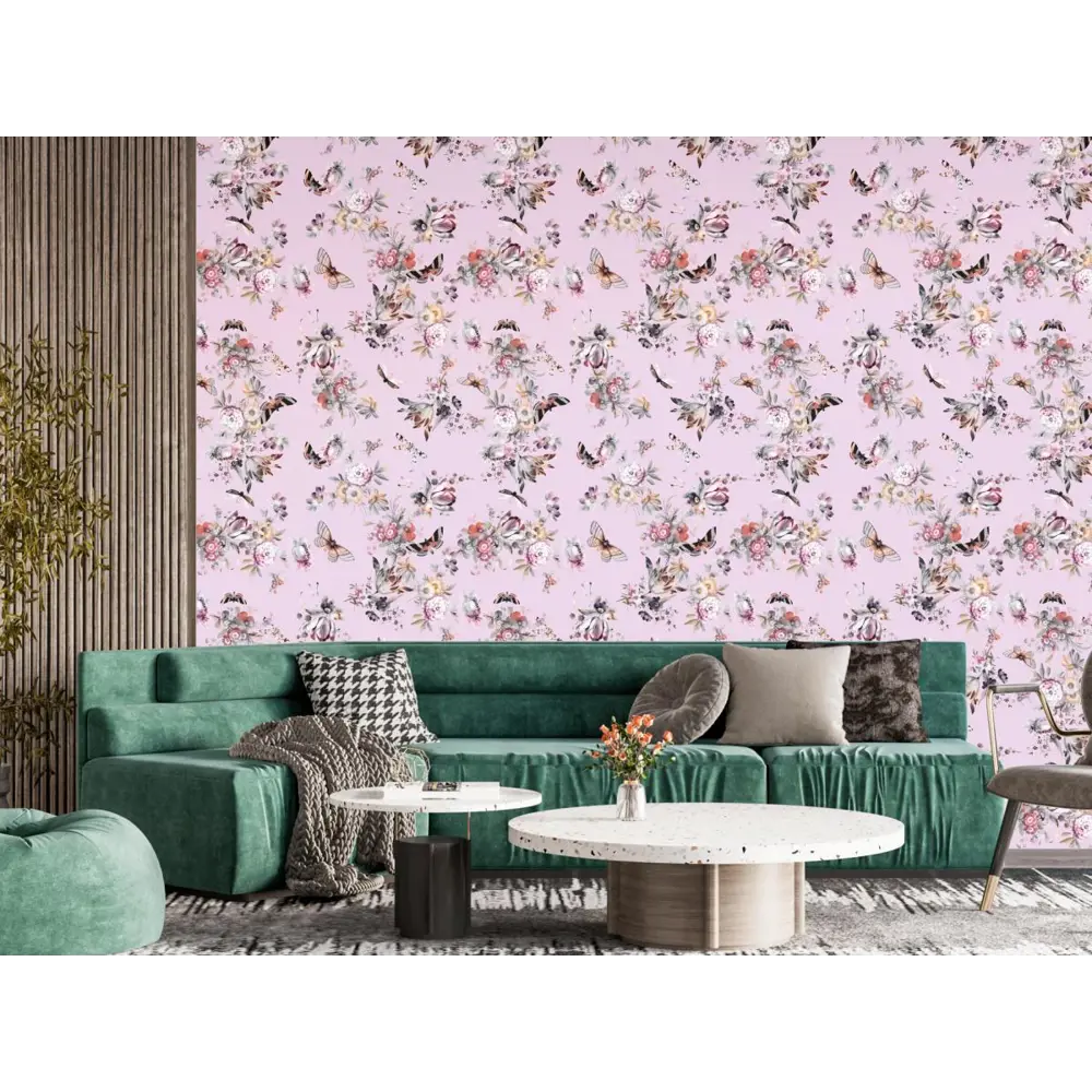 Фото 5 Обои флизелиновые Decoracion Порхающие бабочки 1 м цвет сиреневый 7052105-vinil-280x100x4 Фото 5 Обои флизелиновые Decoracion Порхающие бабочки 1 м цвет сиреневый 7052105-vinil-280x100x4