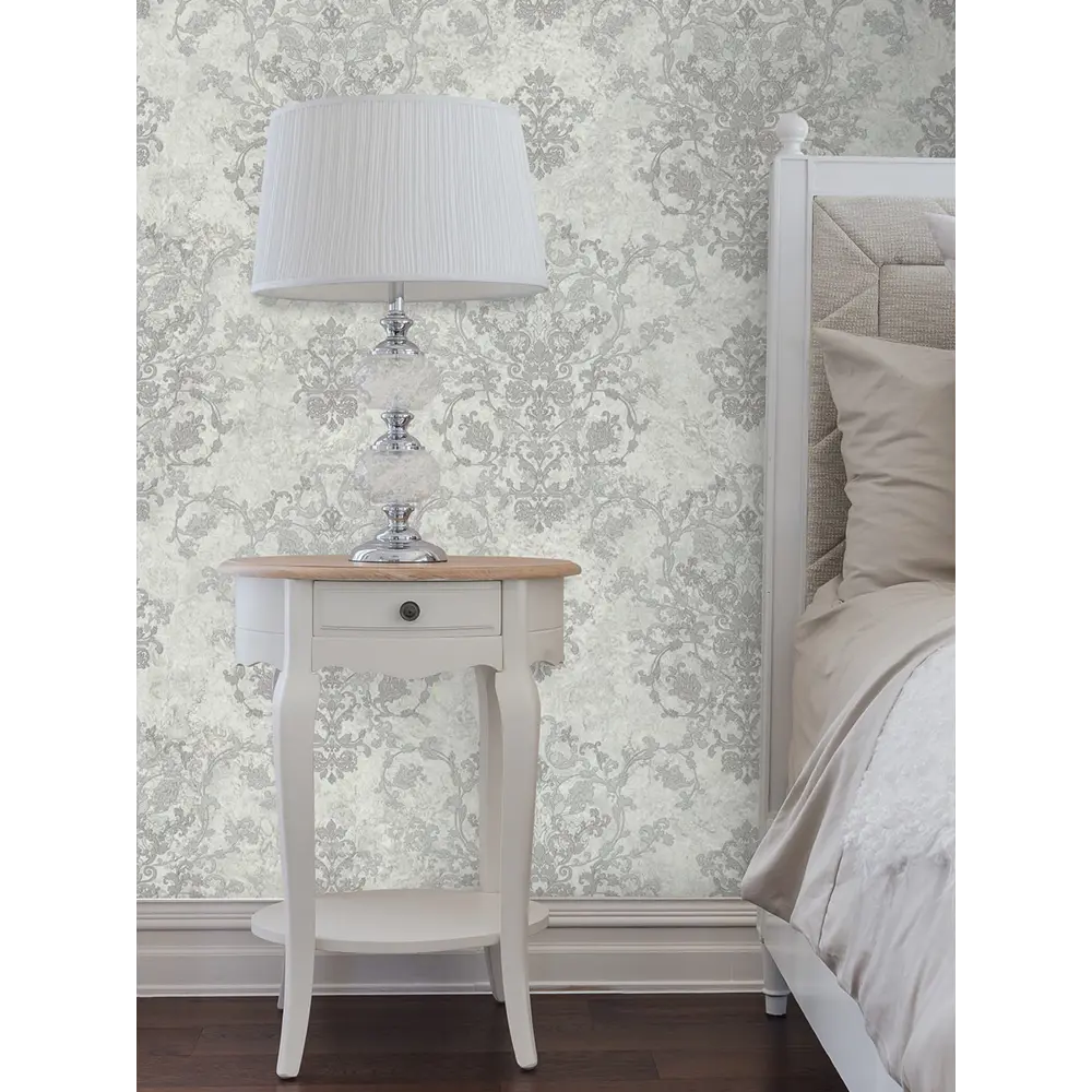 Фото 3 Обои флизелиновые Diamond Couture 1.06 м темно-серебристые 5022-11