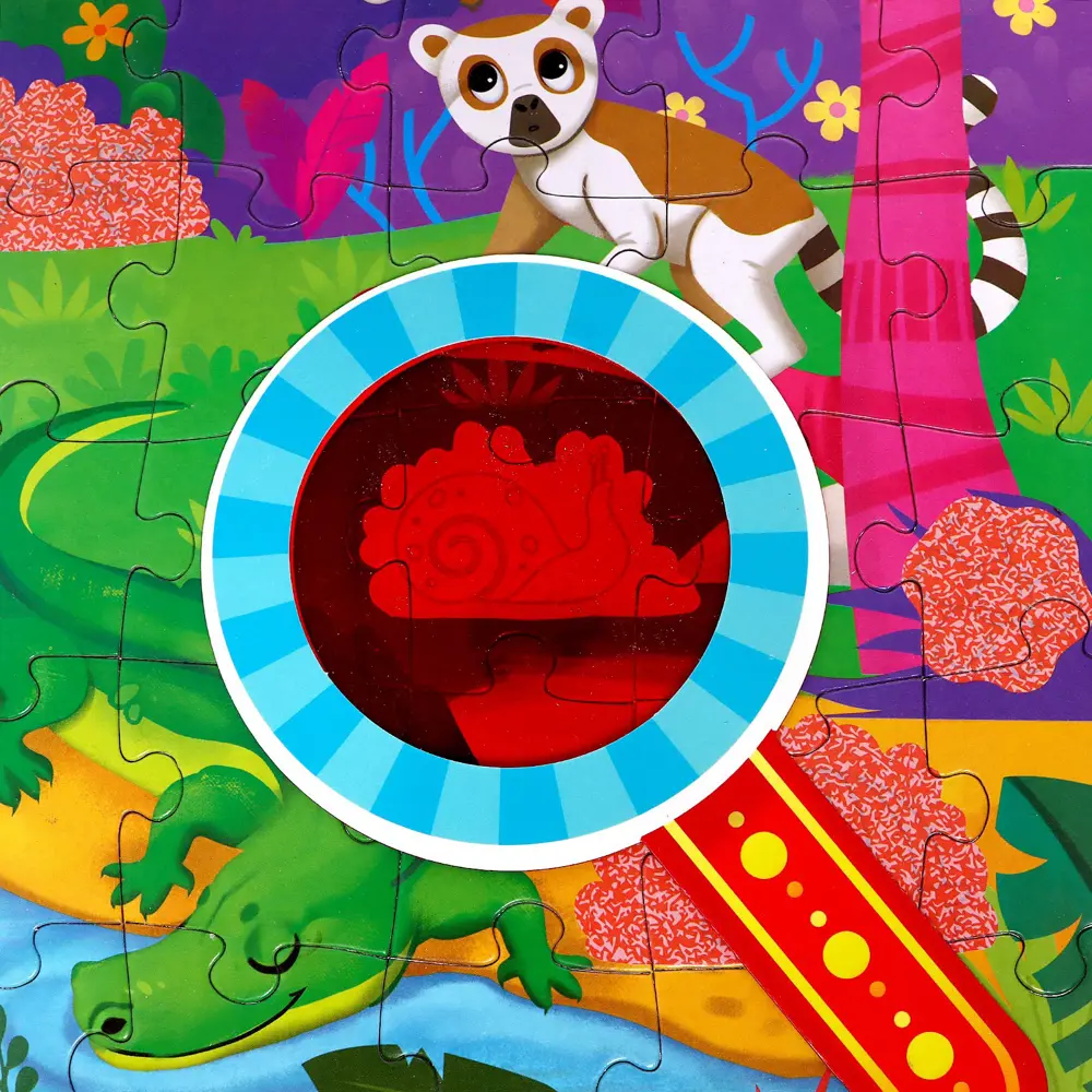 Фото 3 Пазл Собери найди покажи Джунгли 88 элементов Puzzle Time Фото 3 Пазл Собери найди покажи Джунгли 88 элементов Puzzle Time