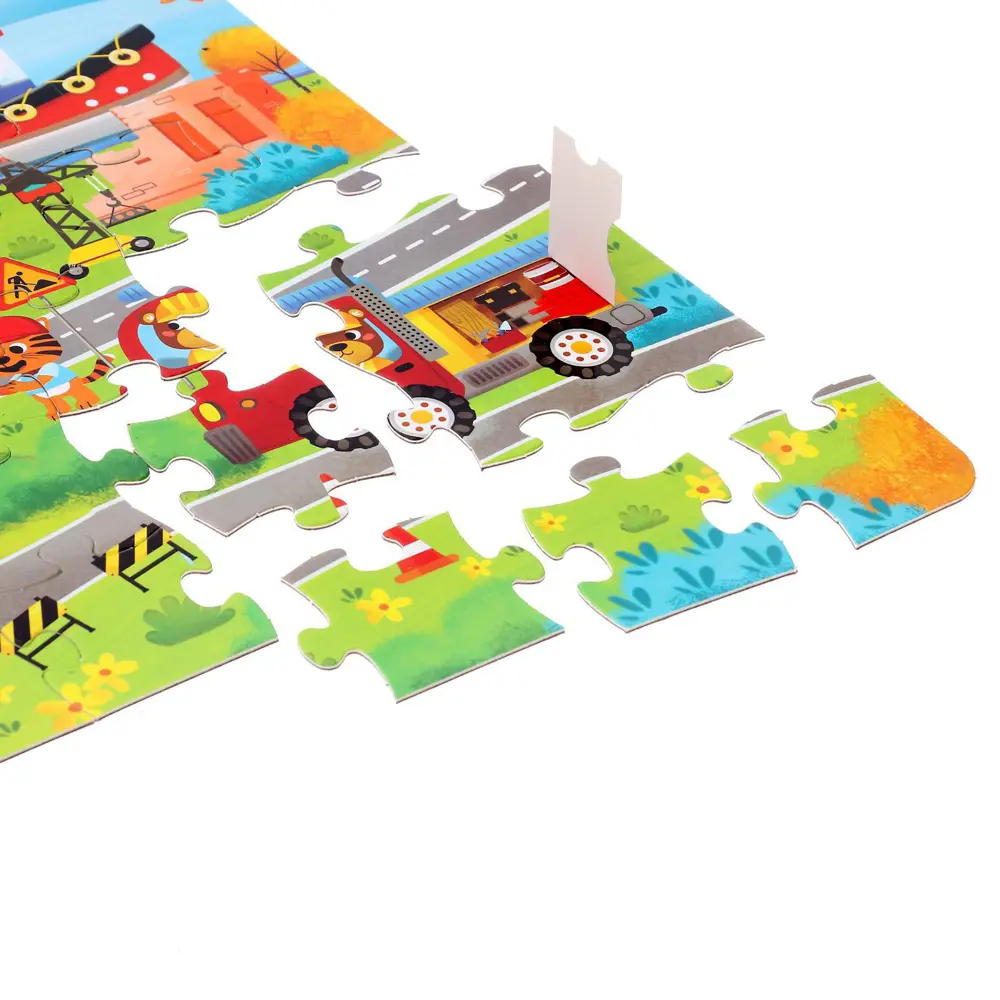 Фото 3 Пазлы с окошками Такие разные машины 30 деталей Puzzle Time Фото 3 Пазлы с окошками Такие разные машины 30 деталей Puzzle Time