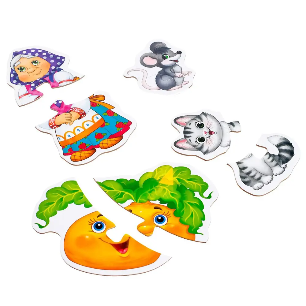 Фото 2 Макси-пазлы в металлической коробке Любимые герои сказок 30 деталей Puzzle Time Фото 2 Макси-пазлы в металлической коробке Любимые герои сказок 30 деталей Puzzle Time