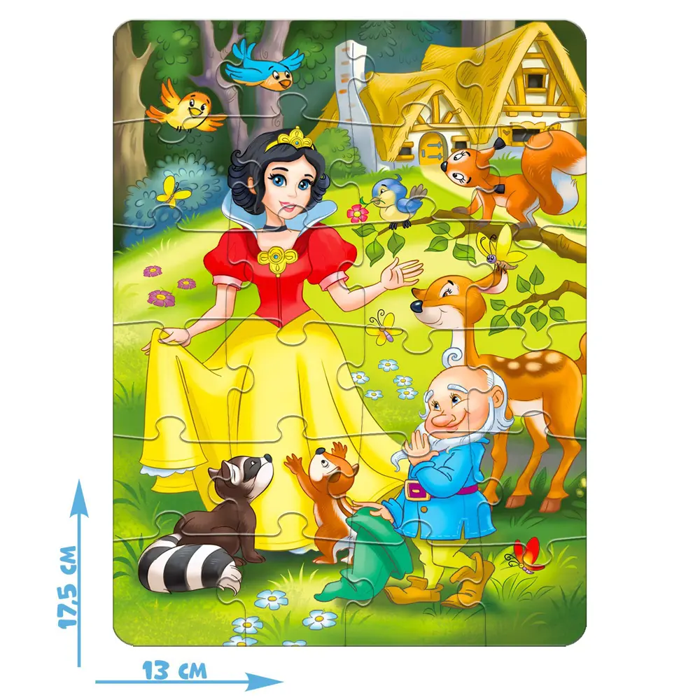 Фото 2 Пазл Детские сказки №4 24 элемента Puzzle Time Фото 2 Пазл Детские сказки №4 24 элемента Puzzle Time