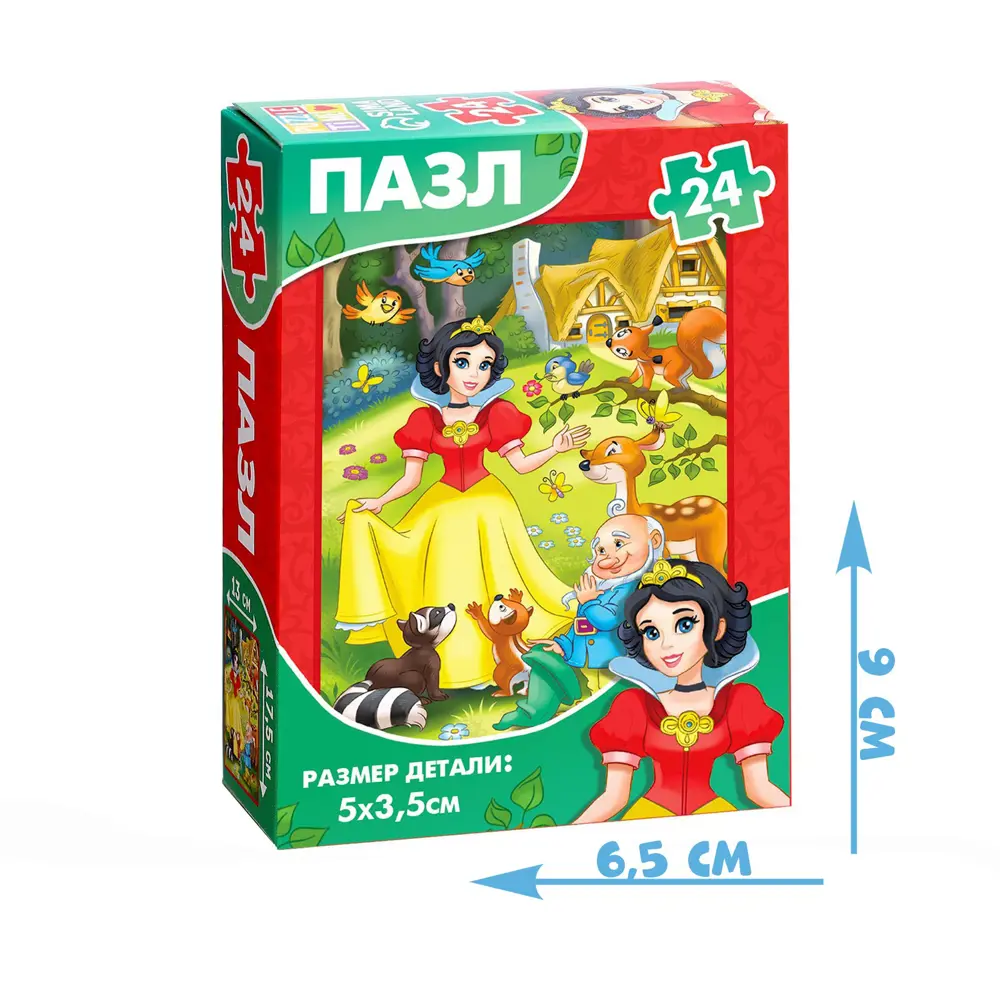 Фото 4 Пазл Детские сказки №4 24 элемента Puzzle Time Фото 4 Пазл Детские сказки №4 24 элемента Puzzle Time
