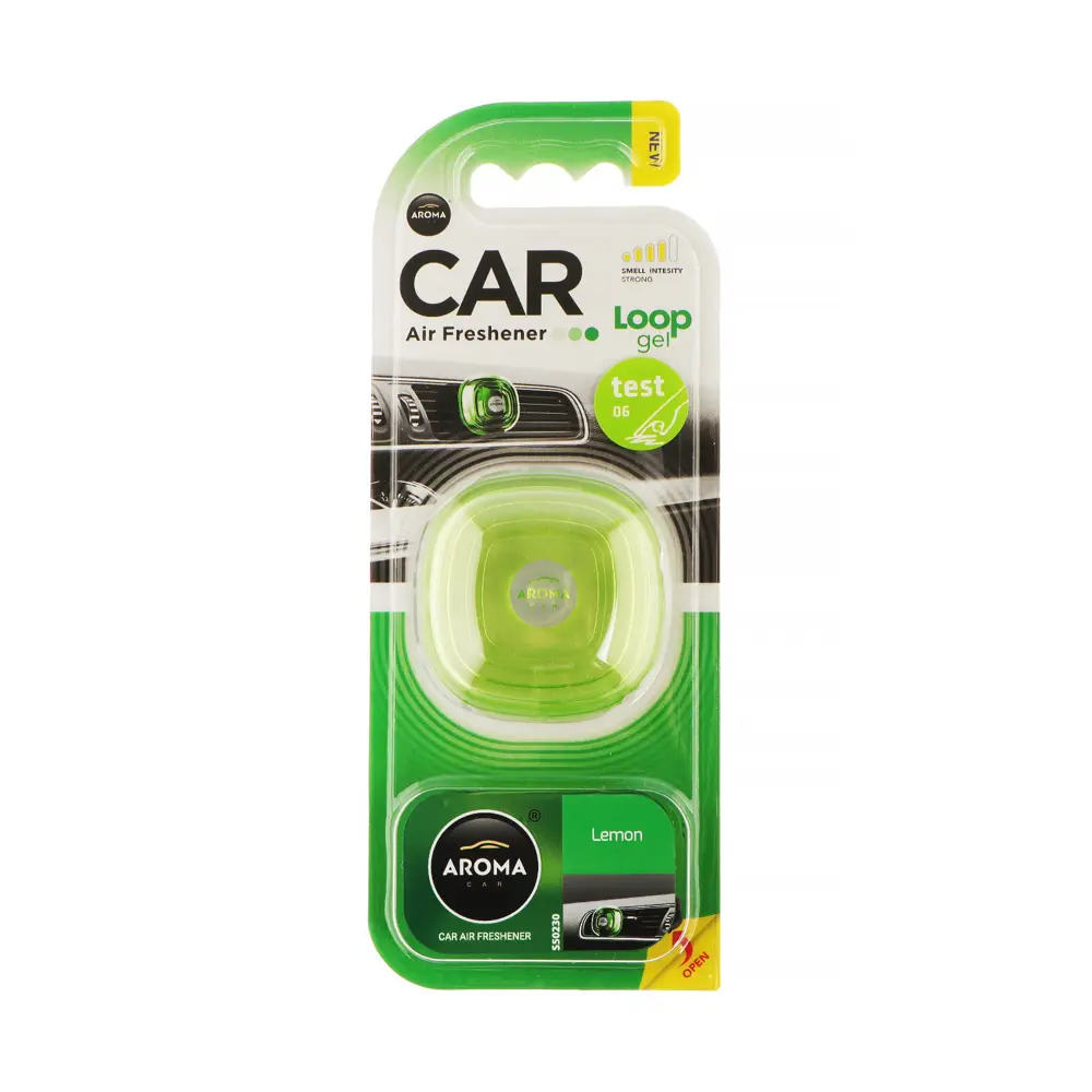 Фото Ароматизатор Aroma car в дефлектор Phantom Loop Gel Lemon 9 мл Фото Ароматизатор Aroma car в дефлектор Phantom Loop Gel Lemon 9 мл