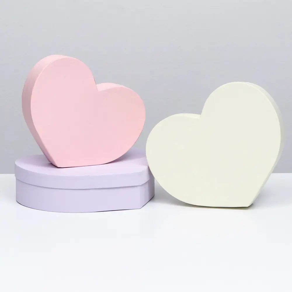 Фото 2 Набор коробок Upak land 3 в 1 "Дымка" 29x24x7 см, 27x22x6 см, 25x20x5 см