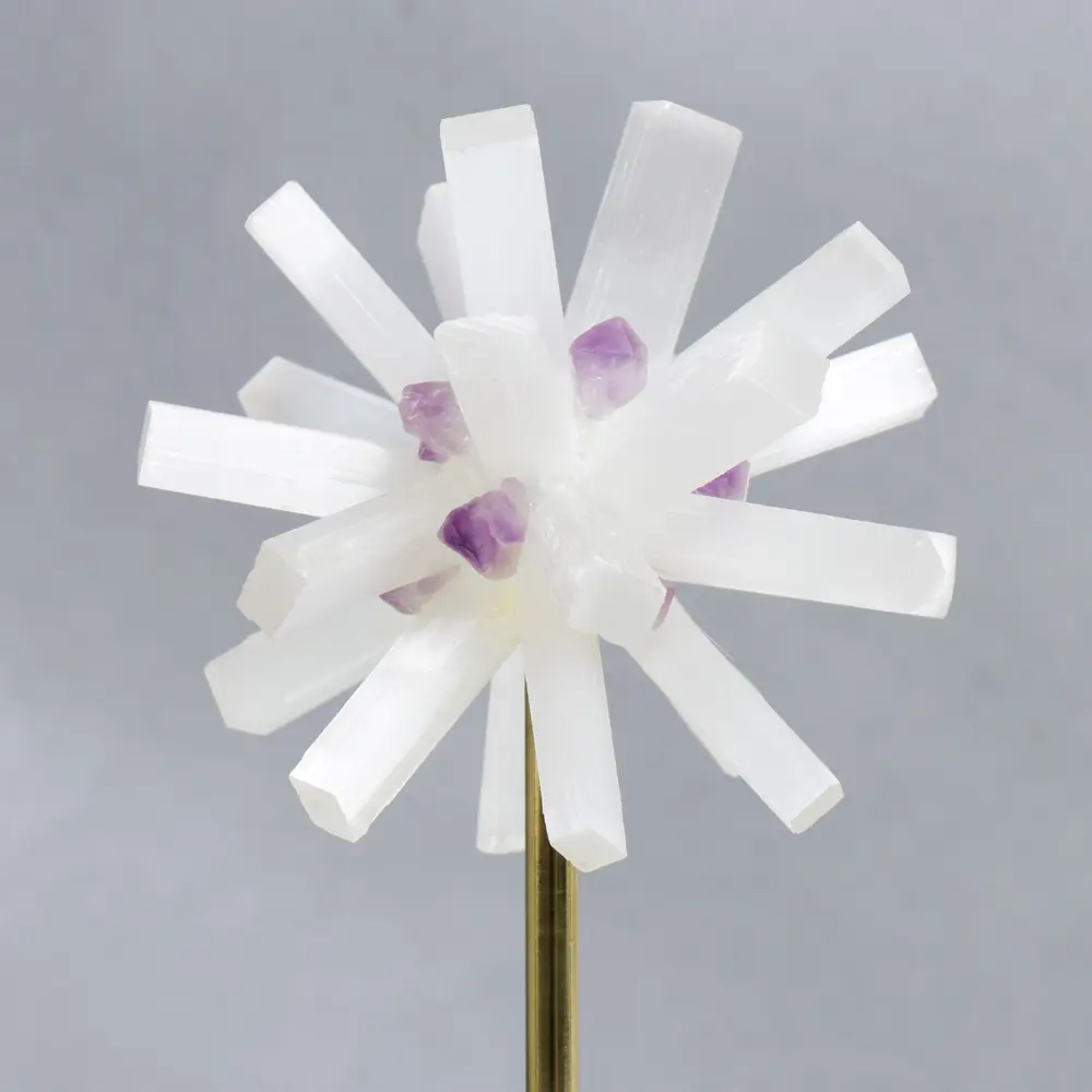 Фото 3 Сувенир интерьерный "Шар из кристаллов хрусталя" 36x12x12 см