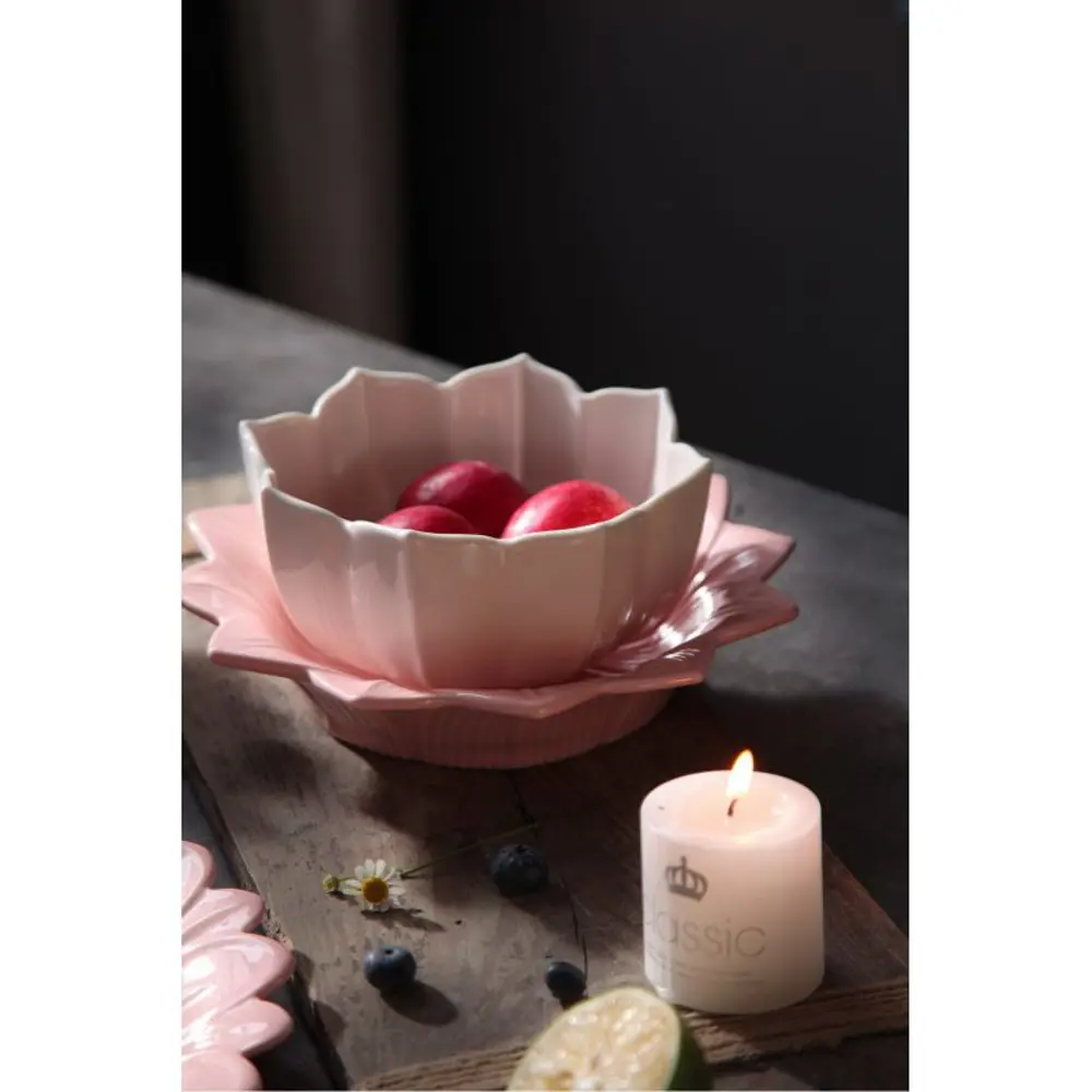 Фото 2 Миска Myatashop 16x16 см фарфор цвет розовый Фото 2 Миска Myatashop 16x16 см фарфор цвет розовый