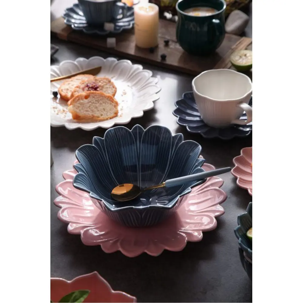 Фото 2 Миска Myatashop 20x20 см фарфор цвет голубой Фото 2 Миска Myatashop 20x20 см фарфор цвет голубой