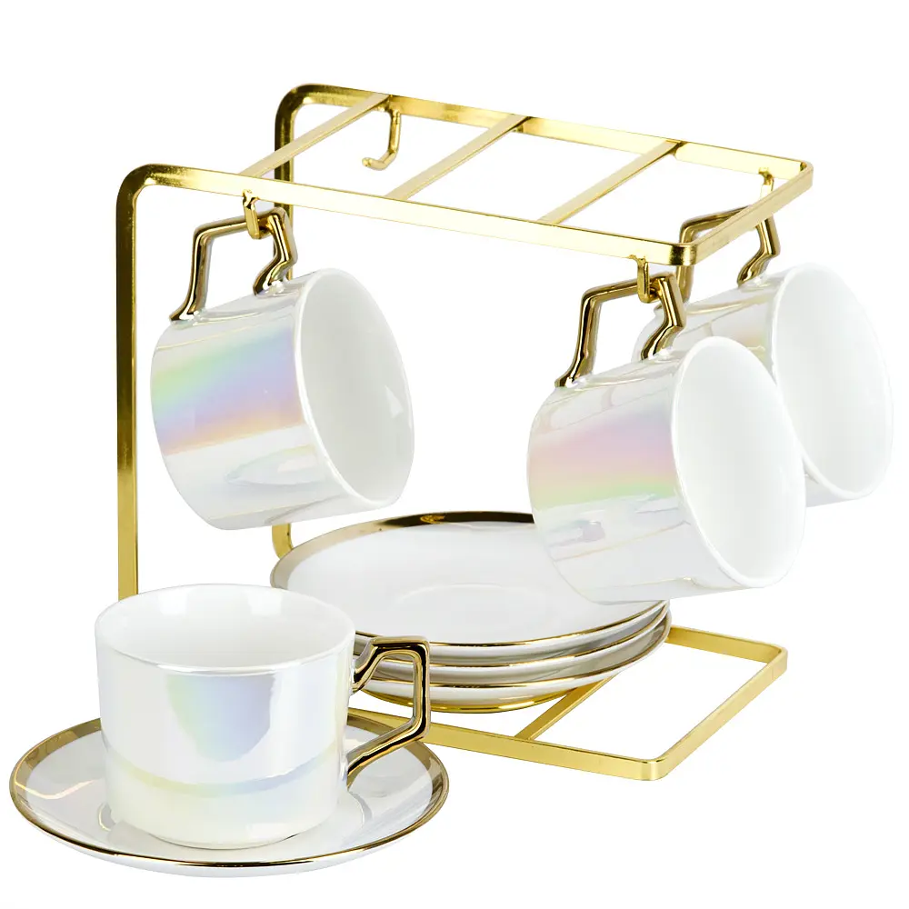 Фото Чайный набор Nouvelle Pearl 12 предметов 4 персоны фарфор цвет белый