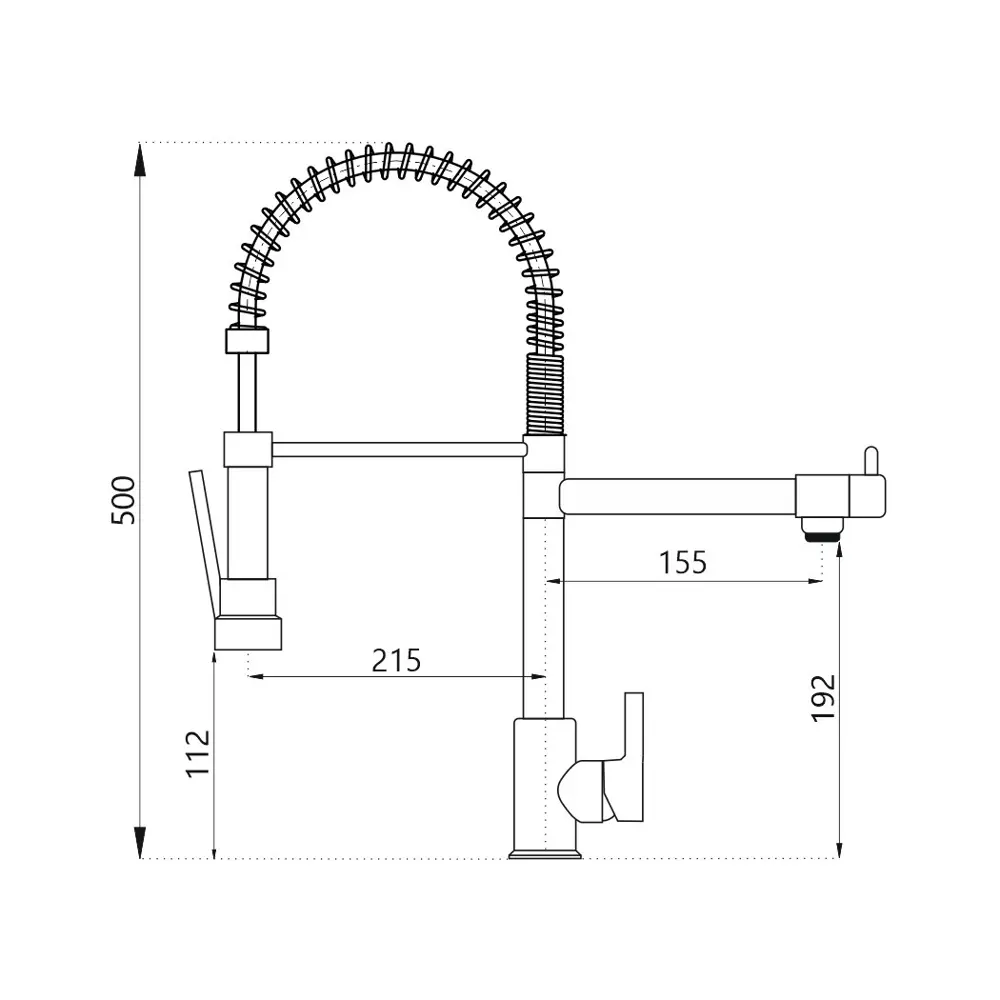 Фото 7 Смеситель для кухни однорычажный Brnou Br-703 высота 19.2 см цвет хром Фото 7 Смеситель для кухни однорычажный Brnou Br-703 высота 19.2 см цвет хром