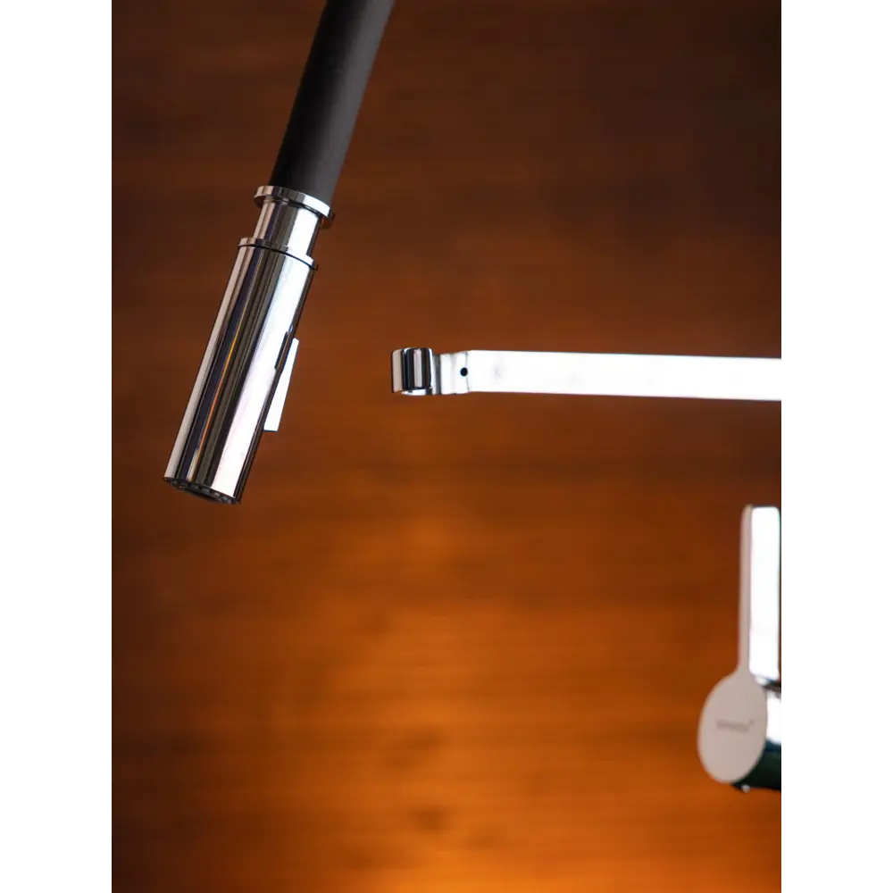 Фото 3 Смеситель для кухни однорычажный Brnou Br760-1 высота 18.5 см цвет черный