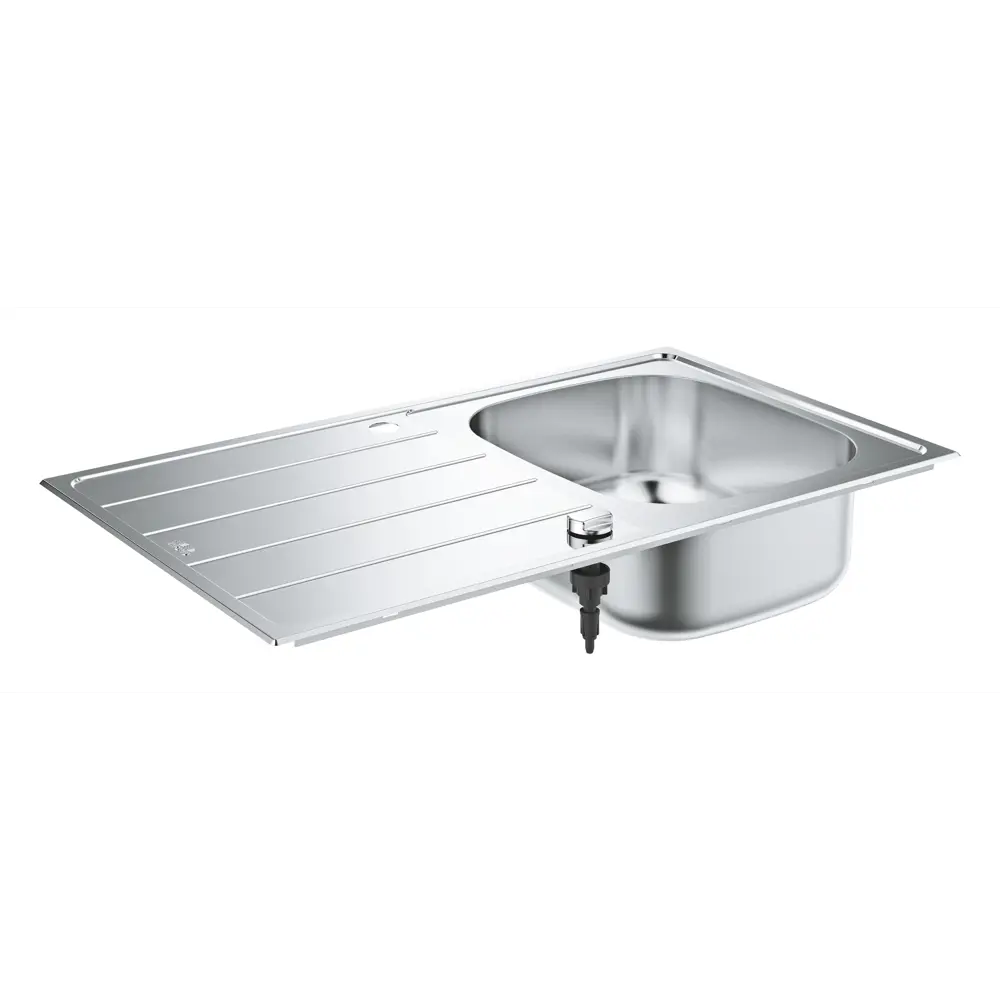 Фото Накладная мойка Grohe K200 50x86x17.50 см нержавеющая сталь цвет серый Фото Накладная мойка Grohe K200 50x86x17.50 см нержавеющая сталь цвет серый