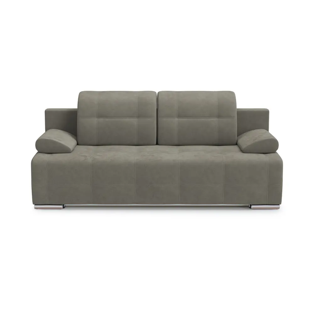 Фото 2 Диван Смк Лион 203x89x102 см велюр цвет серый