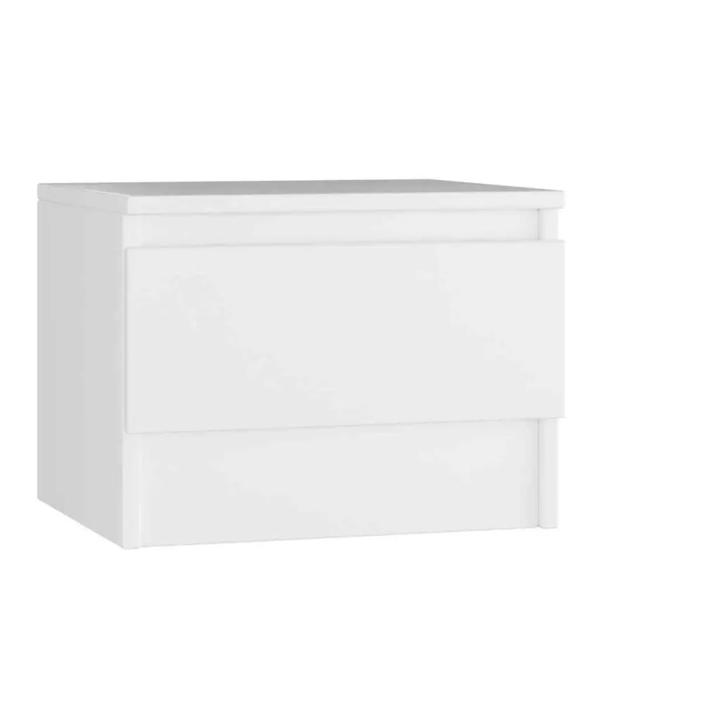 Фото Тумба прикроватная Смарт 40x30x35 см 1 ящик ЛДСП цвет белый Фото Тумба прикроватная Смарт 40x30x35 см 1 ящик ЛДСП цвет белый