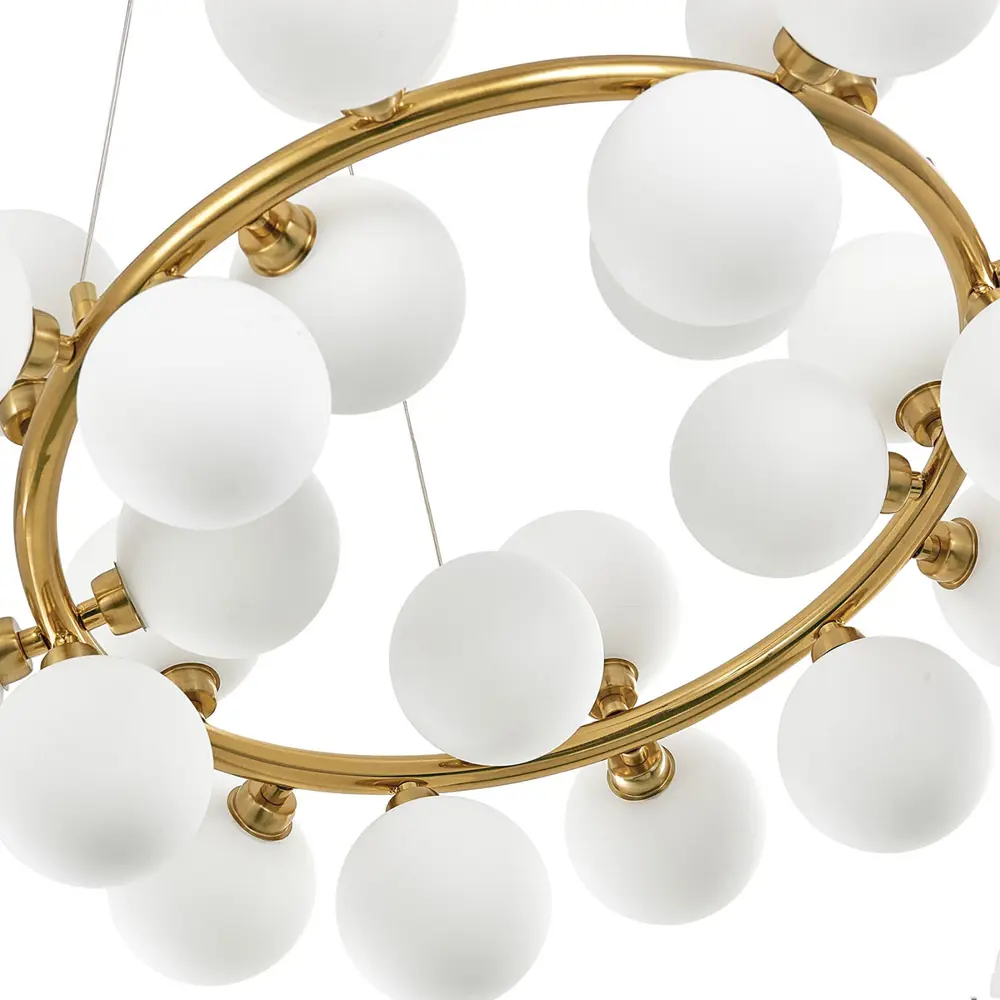 Фото 6 Светильник подвесной ARTE PERFETTO LUCE 3326.89355/AB-D700/G9-25 G 25 ламп 40 м² цвет золото Фото 6 Светильник подвесной ARTE PERFETTO LUCE 3326.89355/AB-D700/G9-25 G 25 ламп 40 м² цвет золото