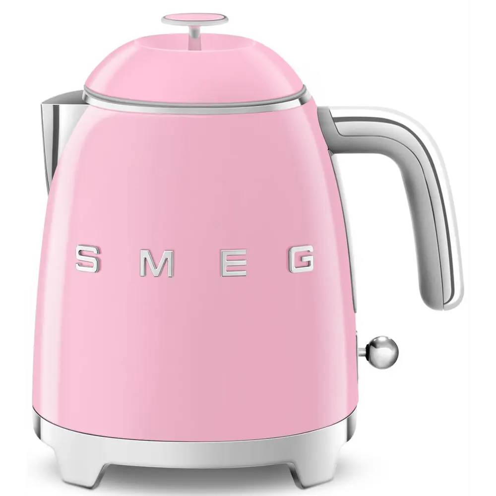 Фото 2 Электрический чайник Smeg Klf05pkeu 0.8 л нержавеющая сталь цвет розовый Фото 2 Электрический чайник Smeg Klf05pkeu 0.8 л нержавеющая сталь цвет розовый