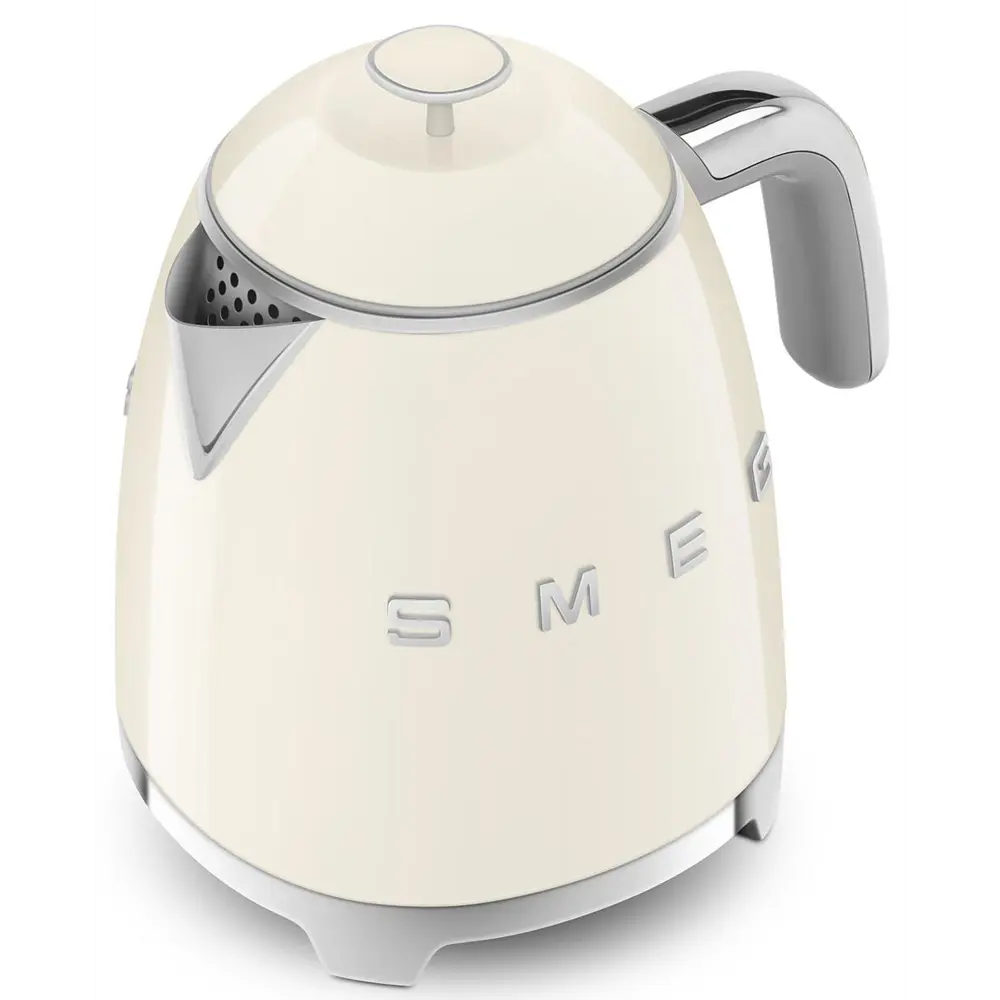 Фото 5 Электрический чайник Smeg Klf05creu 0.8 л нержавеющая сталь цвет кремовый Фото 5 Электрический чайник Smeg Klf05creu 0.8 л нержавеющая сталь цвет кремовый