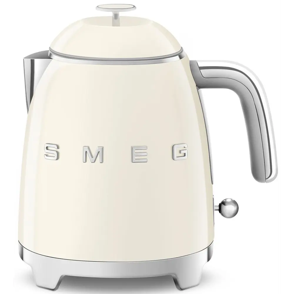 Фото 2 Электрический чайник Smeg Klf05creu 0.8 л нержавеющая сталь цвет кремовый Фото 2 Электрический чайник Smeg Klf05creu 0.8 л нержавеющая сталь цвет кремовый