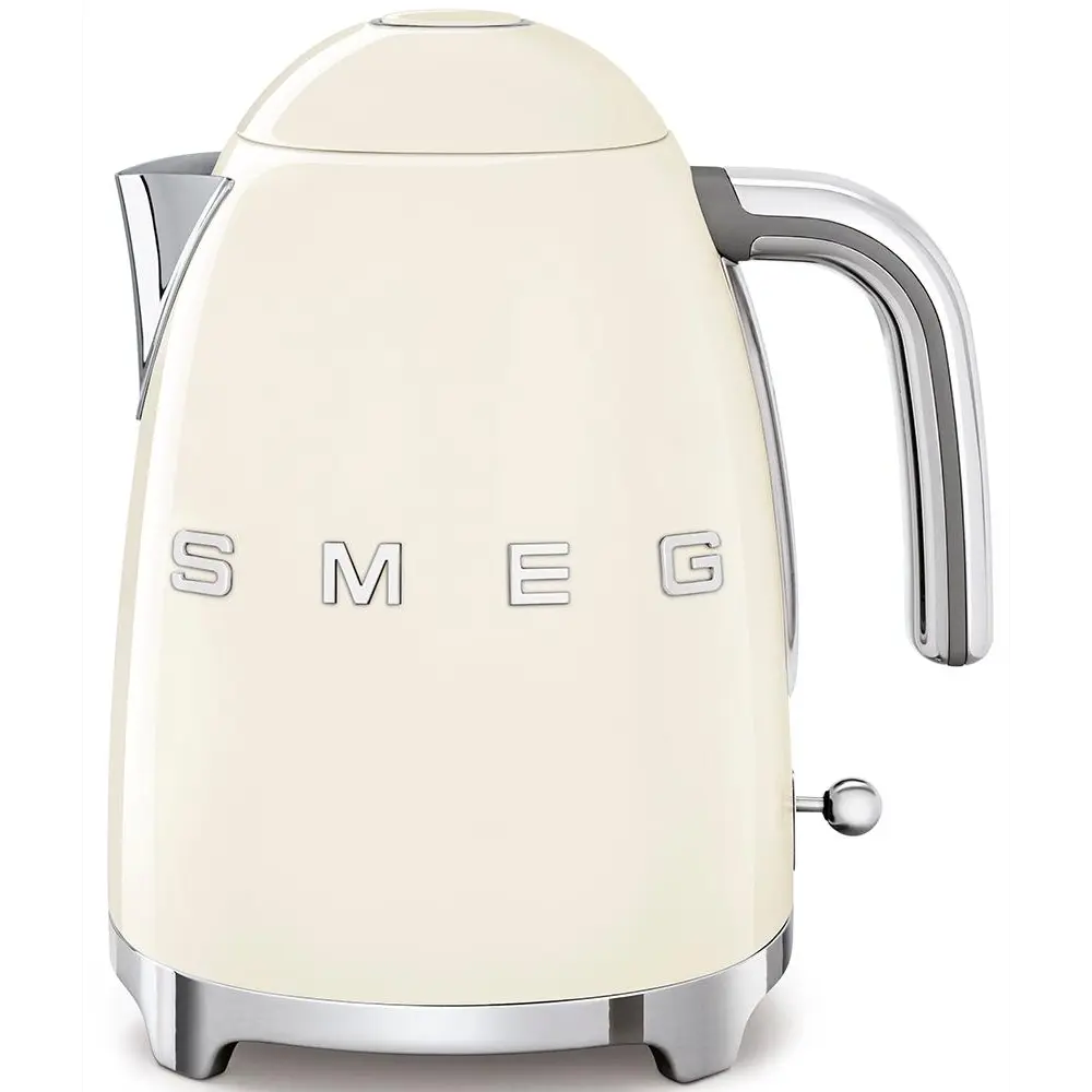 Фото Электрический чайник Smeg Klf03creu 1.7 л нержавеющая сталь цвет кремовый Фото Электрический чайник Smeg Klf03creu 1.7 л нержавеющая сталь цвет кремовый