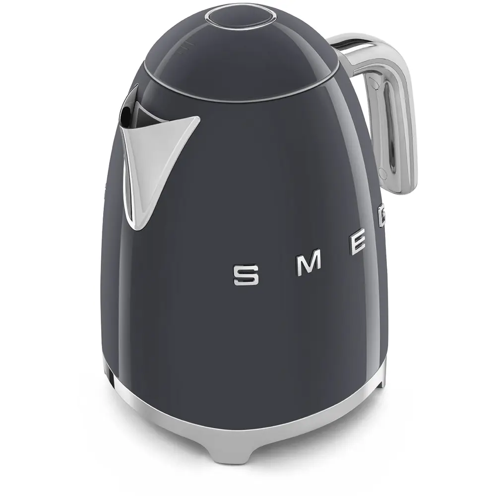 Фото 5 Электрический чайник Smeg Klf03greu 1.7 л нержавеющая сталь цвет матовый серый Фото 5 Электрический чайник Smeg Klf03greu 1.7 л нержавеющая сталь цвет матовый серый