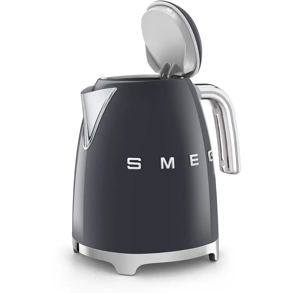 Фото 9 Электрический чайник Smeg Klf03greu 1.7 л нержавеющая сталь цвет матовый серый Фото 9 Электрический чайник Smeg Klf03greu 1.7 л нержавеющая сталь цвет матовый серый