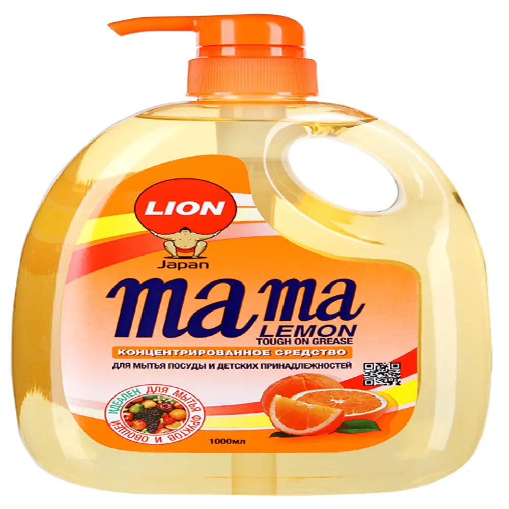 Фото Гель Mama lemon для посуды и детских принадлежностей апельсин 1 л Фото Гель Mama lemon для посуды и детских принадлежностей апельсин 1 л