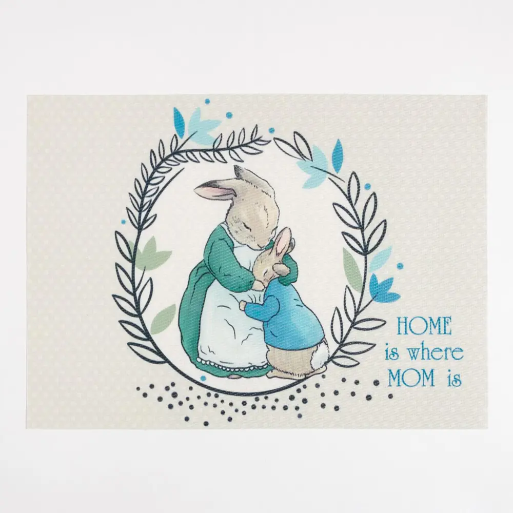 Фото Салфетка на стол Доляна "Home is where MOM is" ПВХ 29x40 см Фото Салфетка на стол Доляна "Home is where MOM is" ПВХ 29x40 см