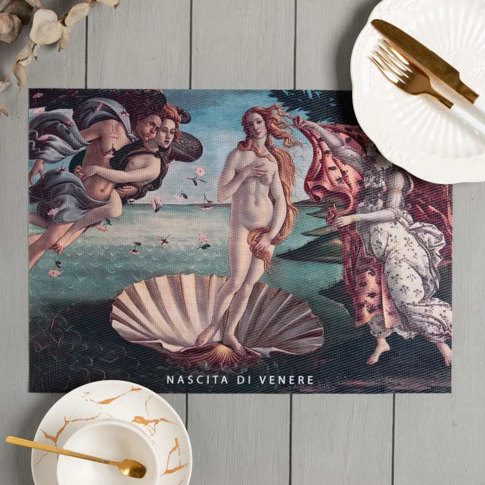 Фото 2 Набор салфеток на стол 2 шт "Венера" 40x29 см Фото 2 Набор салфеток на стол 2 шт "Венера" 40x29 см