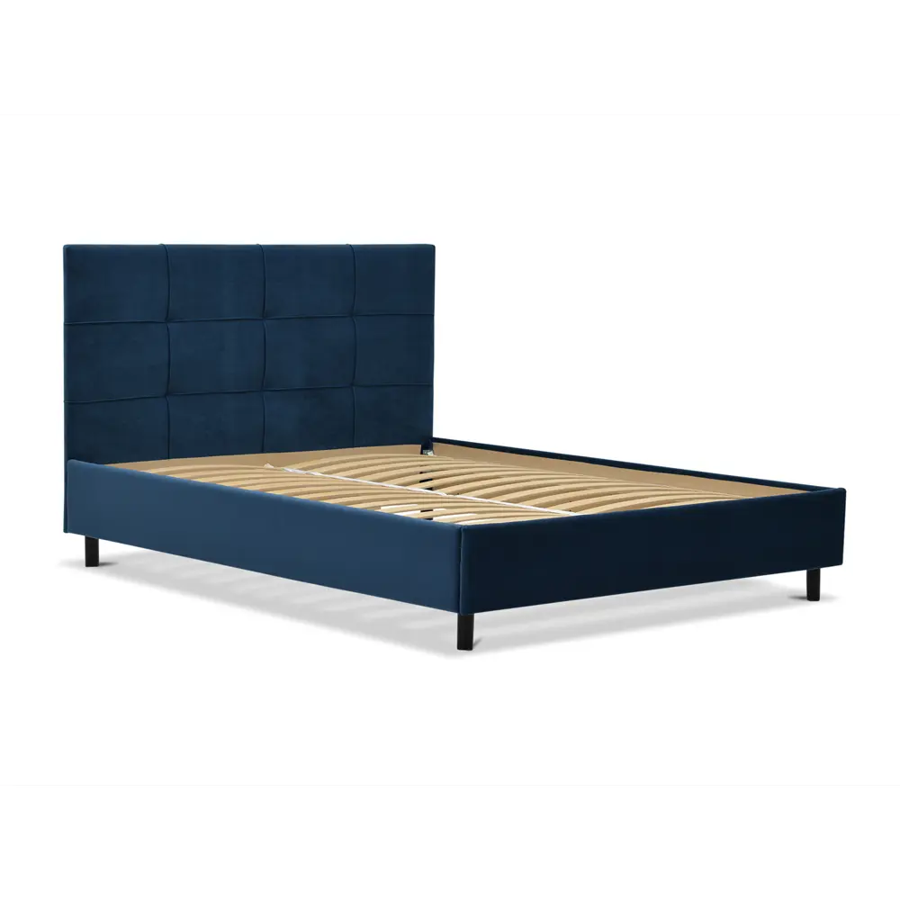 Фото 6 Кровать Ладья 140x200 см ЛДСП цвет синий