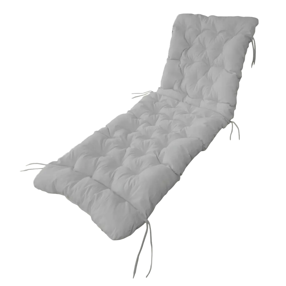 Фото 4 Подушка для садовой мебели Linen Way 60x190 см цвет серый Фото 4 Подушка для садовой мебели Linen Way 60x190 см цвет серый