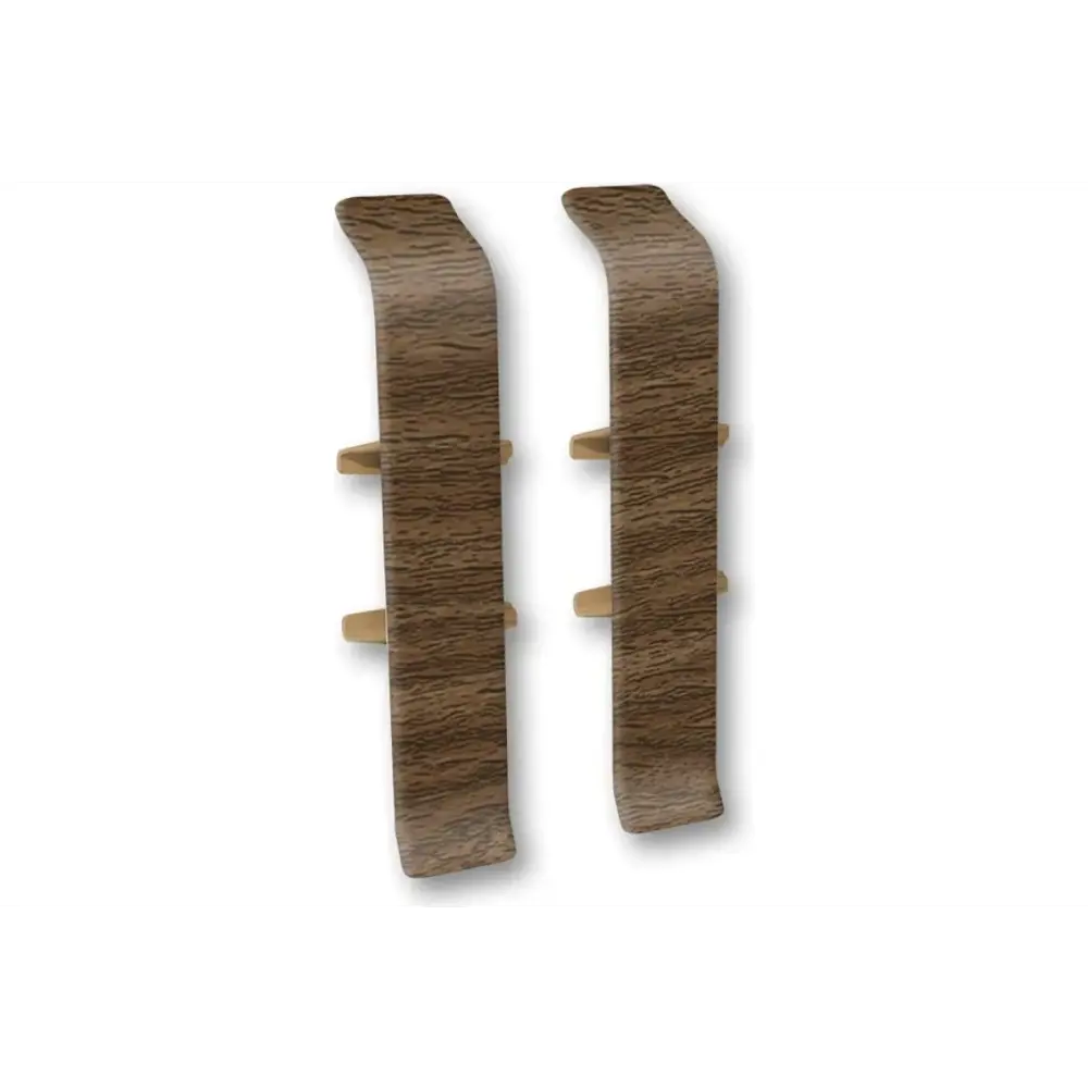 Фото Соединитель плинтуса Деконика 291 Орех 70 мм 10 шт