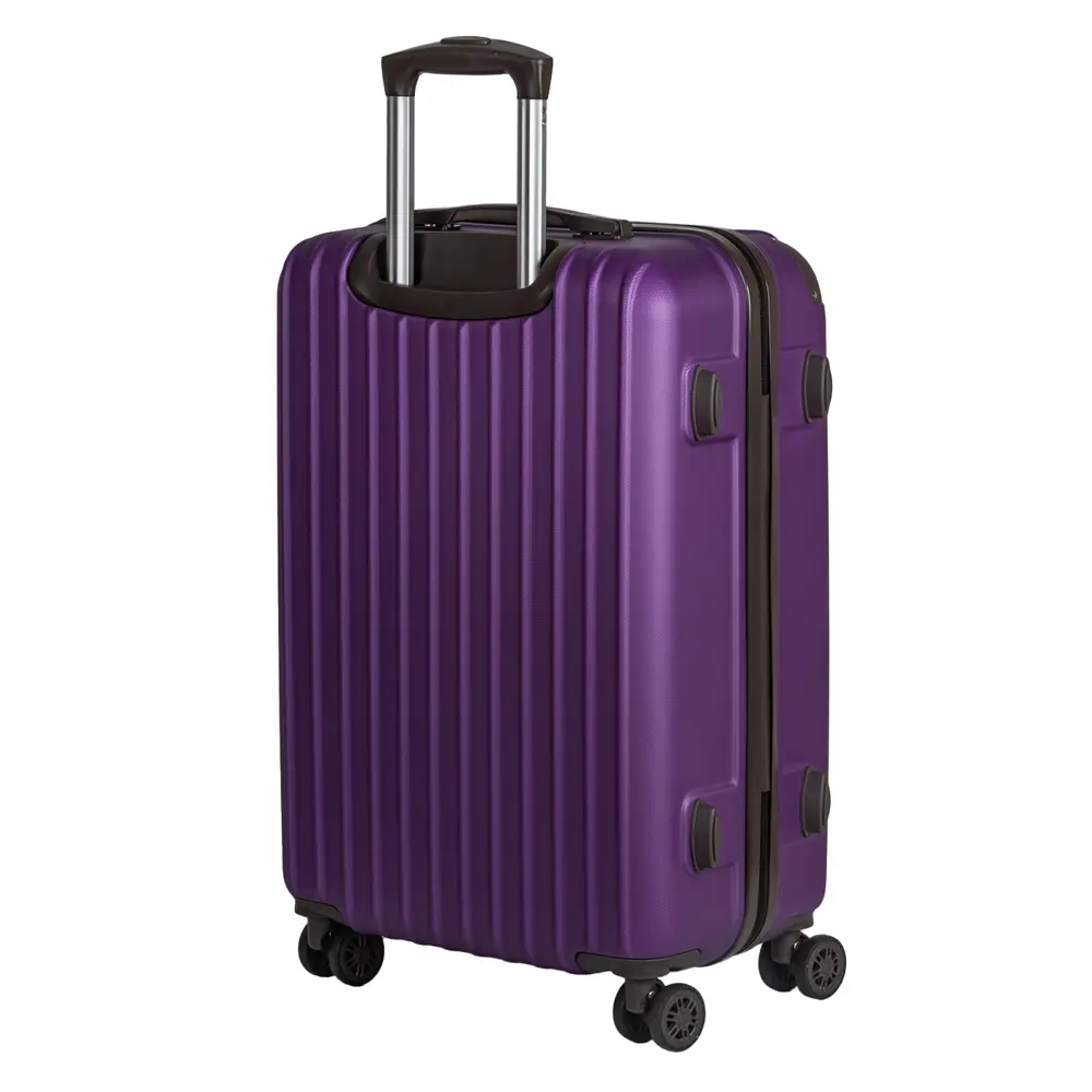 Фото 2 Чемодан Supra Sts-1002-m 42.5x70x27 см abs-пластик цвет фиолетовый Фото 2 Чемодан Supra Sts-1002-m 42.5x70x27 см abs-пластик цвет фиолетовый