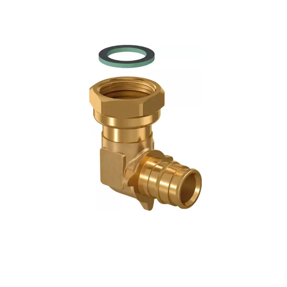 Фото Угольник Uponor Q&E с накидной гайкой pl 20-g3/4"нг '35у Фото Угольник Uponor Q&E с накидной гайкой pl 20-g3/4"нг '35у