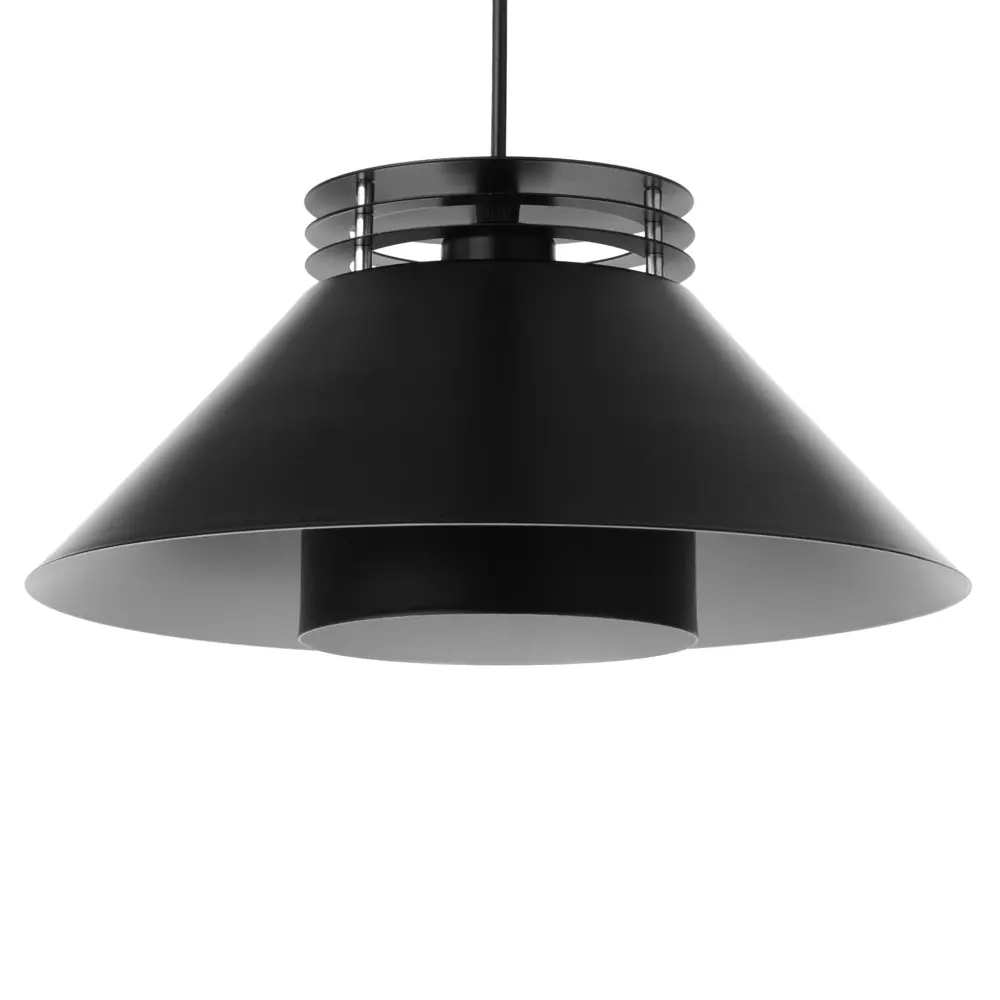 Фото 2 Светильник подвесной BAYERLUX 7586389 Румба 1 лампа 2 м² цвет черный Фото 2 Светильник подвесной BAYERLUX 7586389 Румба 1 лампа 2 м² цвет черный